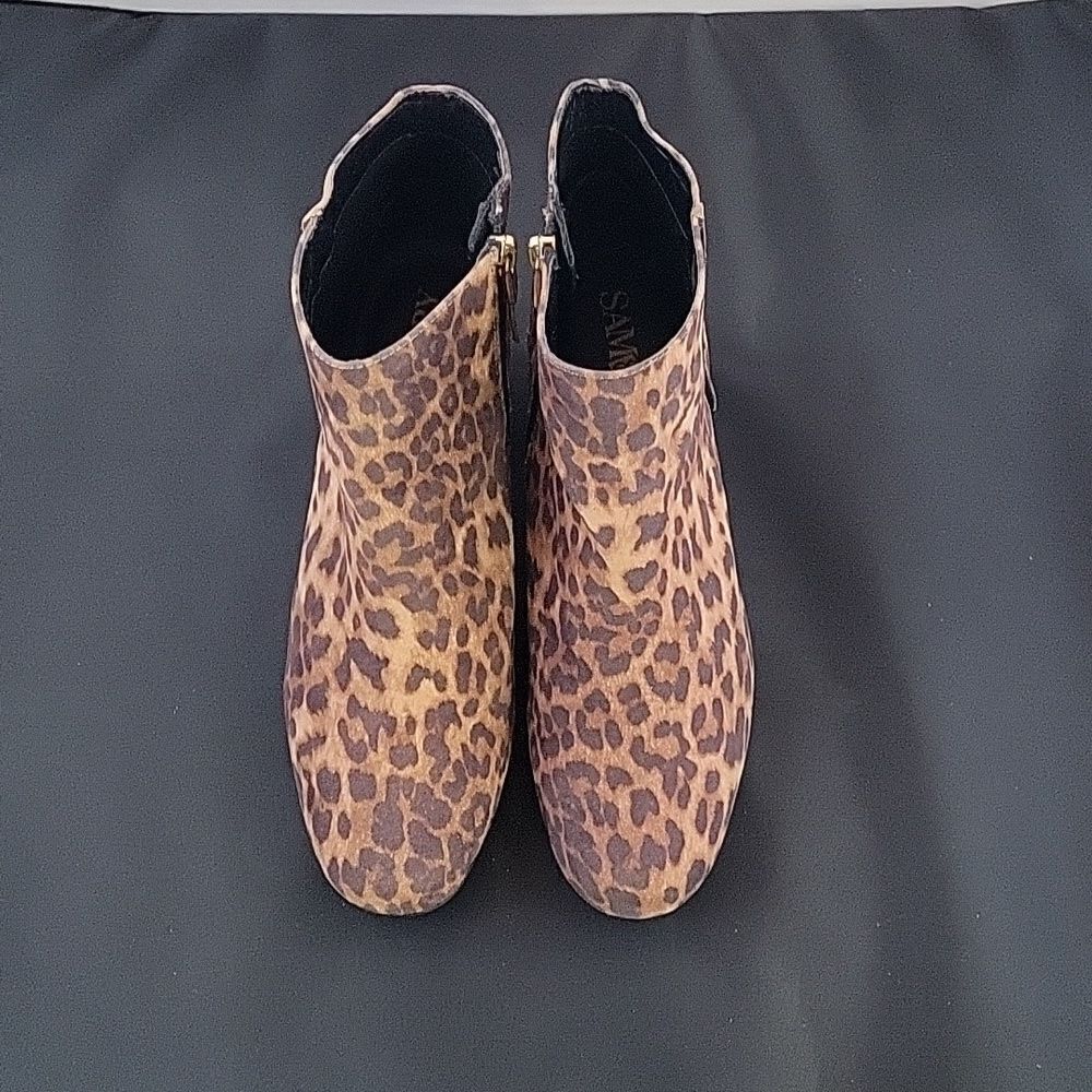 SAM&LIBBY LEOPARD PRINT SIDE ZIPPER CLOSURE WOMEN… - image 2